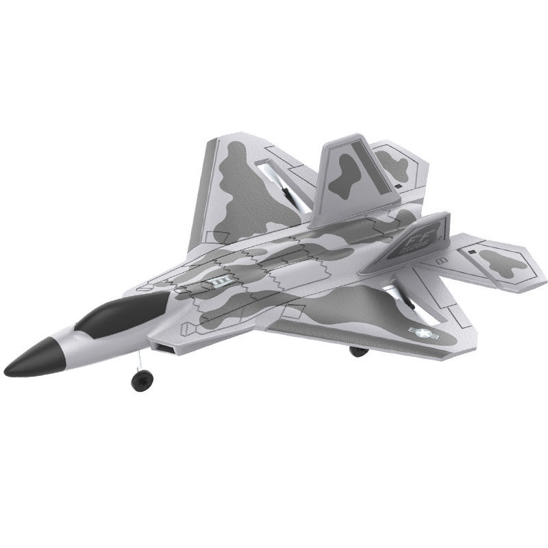F22 Rtf Epp Foam Jet Aeroplano Controllo remoto Rc Aereo da combattimento Giocattolo Distanza di età da 8 a 13 anni Distanza di controllo Circa 200 metri