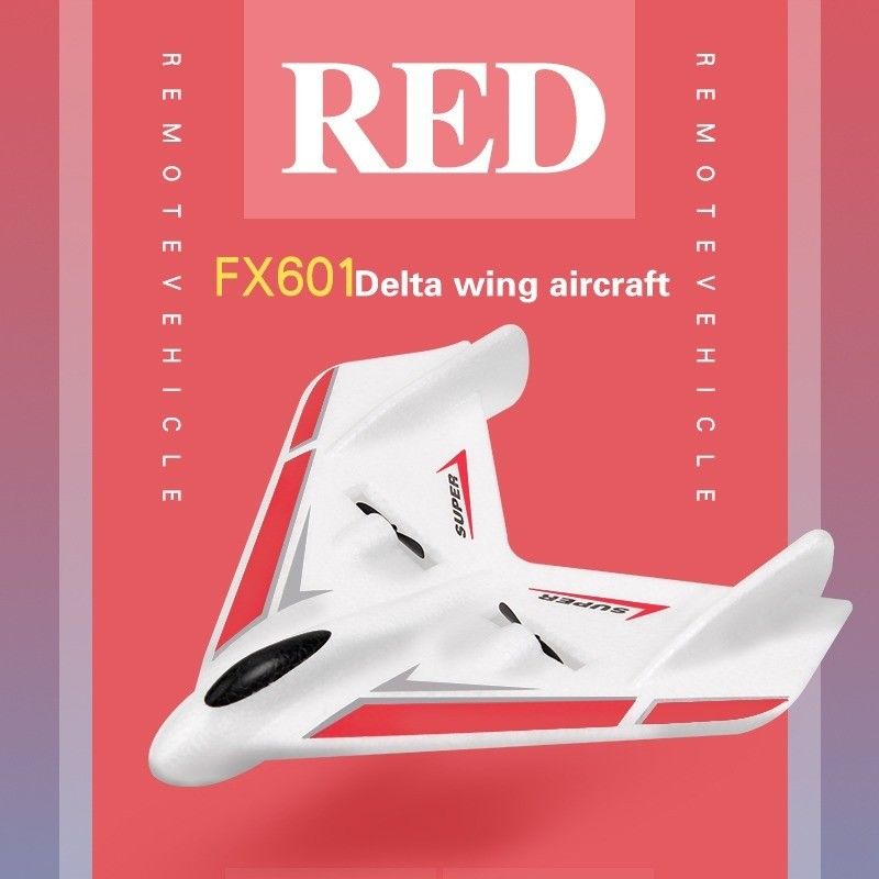 Fx-601 Airplane Rc Fighter Jet Ala fissa con risoluzione di cattura video 4K UHD e controller remoto elica di ricambio