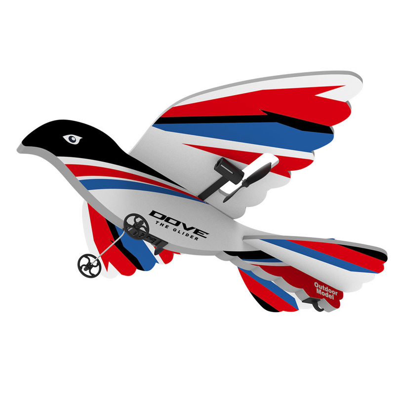 2.4g 2ch giocattolo a controllo remoto uccello volante Mpp schiuma Rc aerei Rc uccello giocattolo volante con livello di abilità operatore principiante